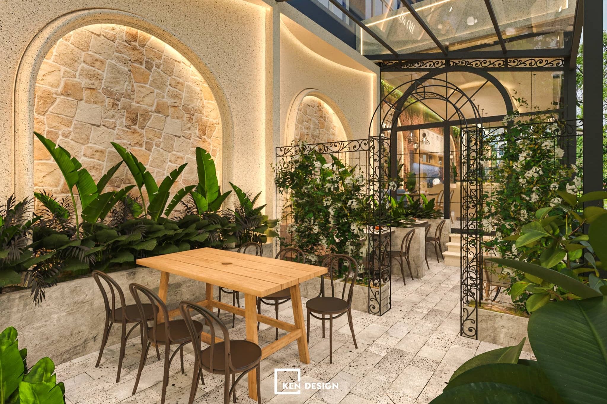  lưu ý khi thi công quán cafe phong cách rustic